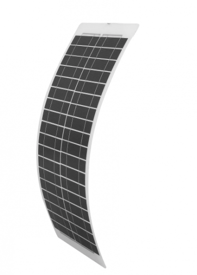 40W 18V Power Solar Panel Monocrystalline Silicon Semi-flexible - Trykk på bildet for å lukke