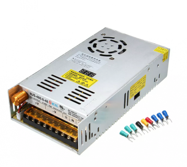 Strømforsyning DC 0-48V 10A 480W AC110-240V - Trykk på bildet for å lukke