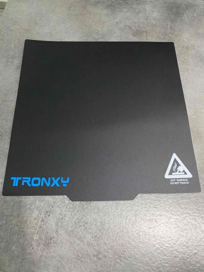 TronXY 310x310mm fleksibel magnetisk printflate for CR-10 o.l. - Trykk på bildet for å lukke