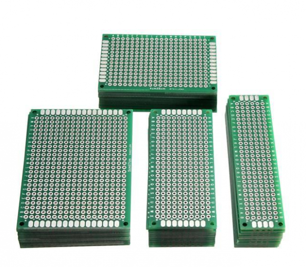 Assorted Protoboard 40pcs double sided - Click Image to Close
