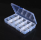 Component storage box 15 compartments 10pcs