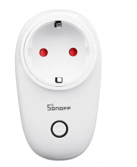 Sonoff S26 smartplugg - Trykk på bildet for å lukke