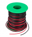 Soft Silicone Flexible Wire Cable 22 AWG 15+15M