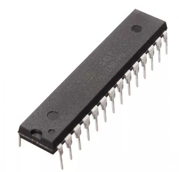 ATmega328P-PU MCU IC Chip DIP28 Med Arduino UNO Bootloader - Trykk på bildet for å lukke