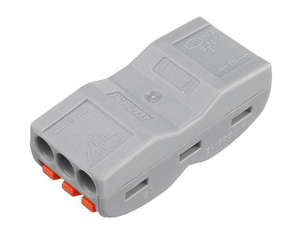 SPL-3 3-wire connector similar to WAGO 20pcs - Click Image to Close