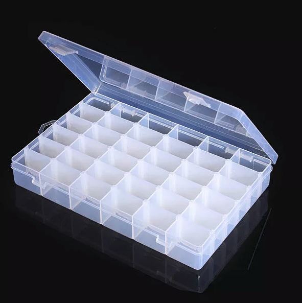 (image for) Component storage box 36 compartments 5pcs