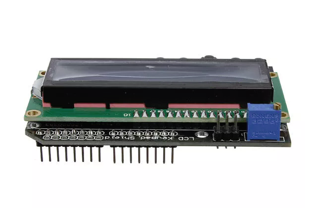 LCD / Keyboard shield for Arduino Mega - Trykk på bildet for å lukke
