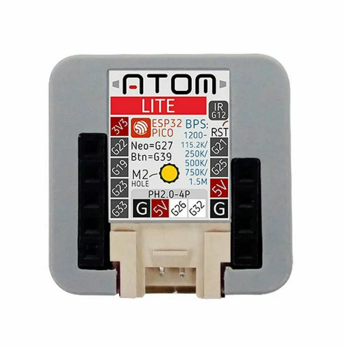 M5Stack® ATOM Lite ESP32 Development Board Kit - Trykk på bildet for å lukke
