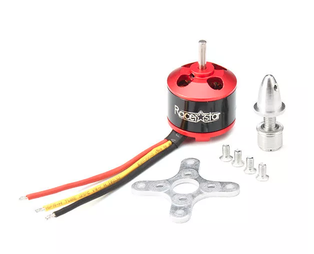 Racerstar BR2212 2450KV 2-3S Brushless Motor For RC Models - Trykk på bildet for å lukke