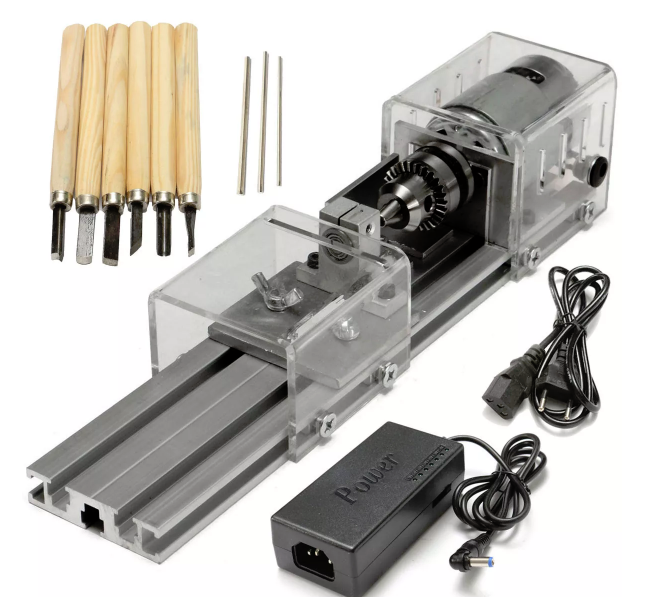 (bilde for) Raitool LB-01 Mini Dreiebenk for tre